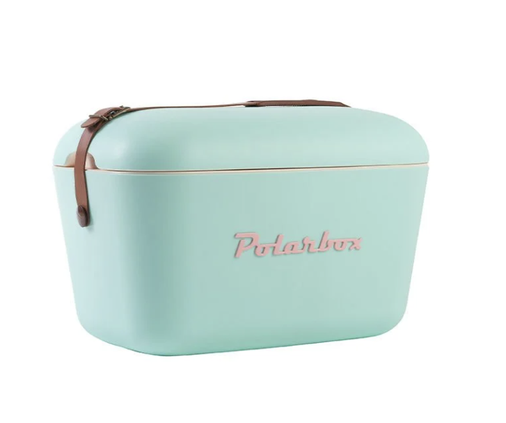 Polarbox Deri Kayışlı Turkuaz Pembe Soğuk Ve Sıcak Tutucu Thermo Çanta 20 L