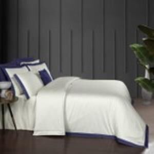 Sarev Layana Saten Nevresim Takımı Çift Kişilik 4Y D K, .Lacivert