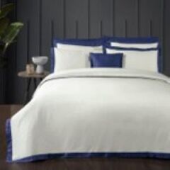 Sarev Layana Saten Nevresim Takımı Çift Kişilik 4Y D K, .Lacivert