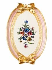 L&M 130/Mo-2 Gül Ağacı Pembe Tepsi 36X26 Cm