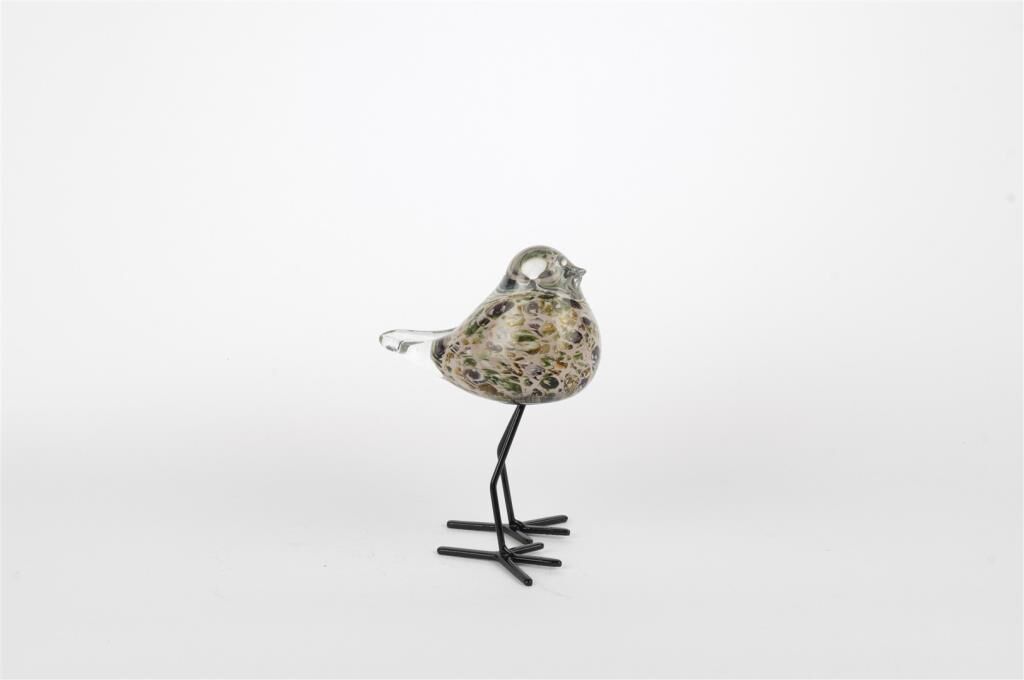 Mikasa Moor Botanic Ayakta Kuş Cam Dek 10x14cm