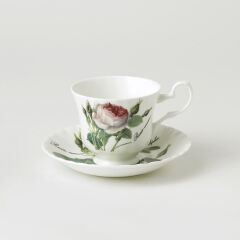 Roy Kirkham Redoute Rose Çay Fincan Ve Tabak-Tekli