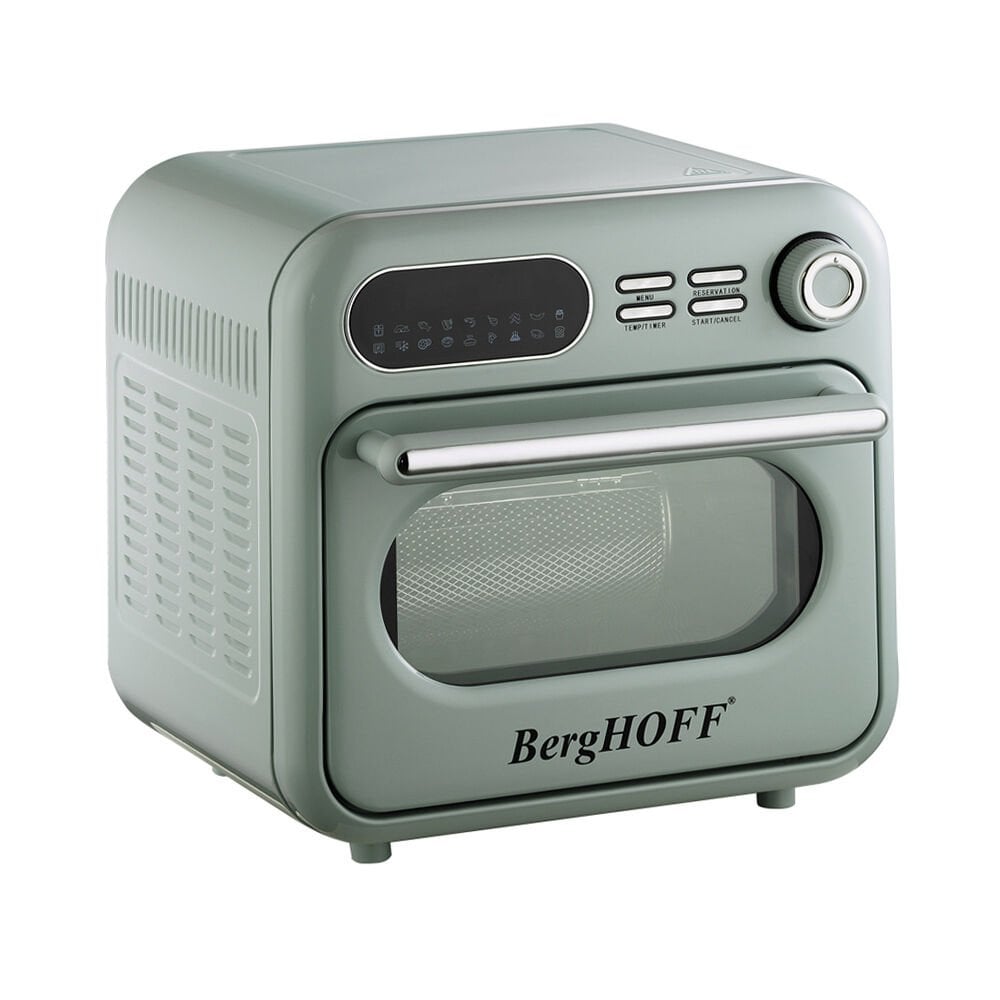 BergHOFF GEM RETRO 18 Litre Mint Yeşil Rengi Airfryer + Fırın