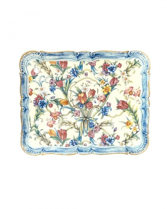 Tirinnanzi Florenz Dikdörtgen Tepsi 
47X38