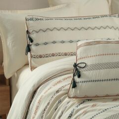 Sarev Mood Comfort Valerıa Nevresim Takımı Çift Kişilik 4Y D K, .Ekru