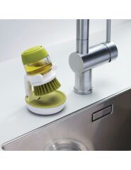 Joseph Joseph Palmscrub Deterjan Hazneli Bulaşık Fırçası Ve Standı