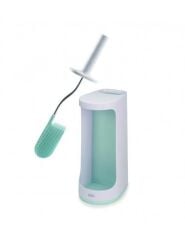 Joseph Joseph Flexstore Antibakteriyel Silikon Tuvalet Fırçası Ekstra Büyük Saklama Gözlü - Mavi/Beyaz 70536