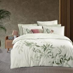 Sarev Nerıssa Fancy Nevresim Takımı Çift Kişilik 2Y D K, .Yeşil