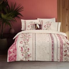 Sarev Lakshman Fancy Nevresim Takımı Çift Kişilik 2Y D K, .Somon