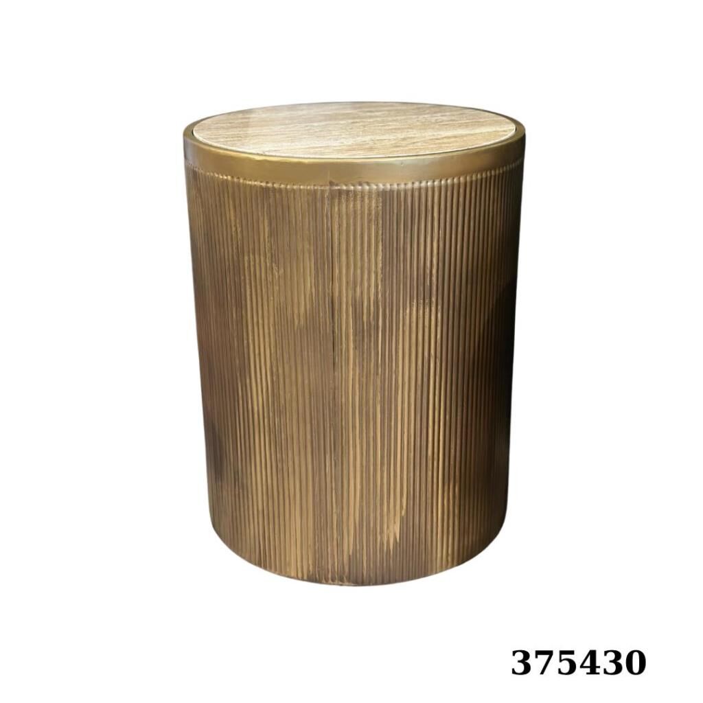 Mikasa Moor  Krem Mermer Sehpa 40x51cm