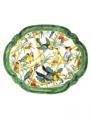 Tirinnanzi Amazonia Oval Büyük Tepsi 
52X37