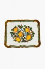 Tirinnanzi Lemon Dikdörtgen Büyük Tepsi 47X37