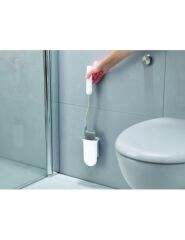 Joseph Joseph Flex Steel Duvara-Monte Tuvalet Fırçası - Beyaz 70528
