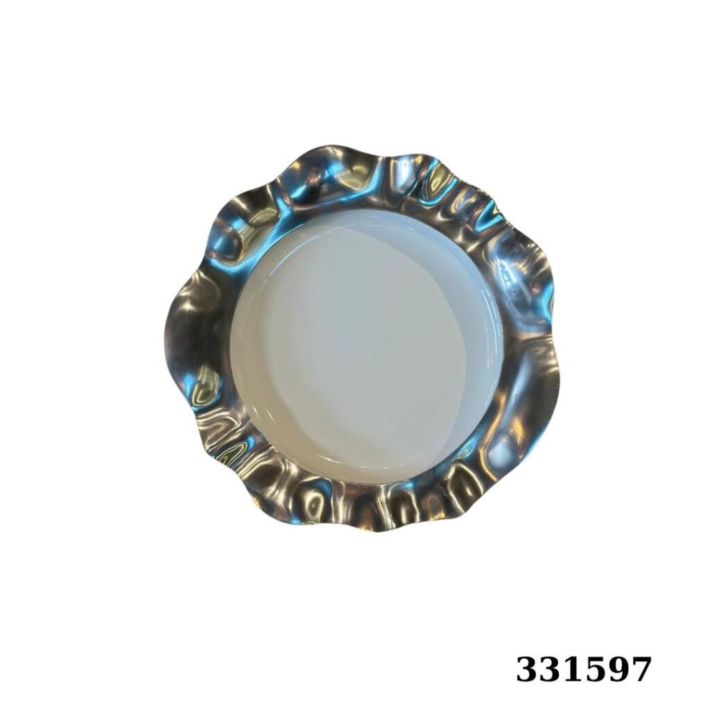 Mikasa Moor Kısa Beyaz Yuvarlak Servis 43cm