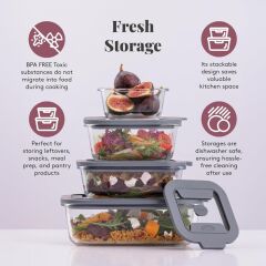 Kilner New Fresh Saklama Kabı Kare 0,31 Lt