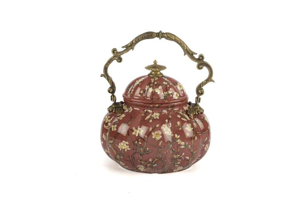 Mikasa Moor Gül Kurusu Kuşlu Demlik 19x14x18cm