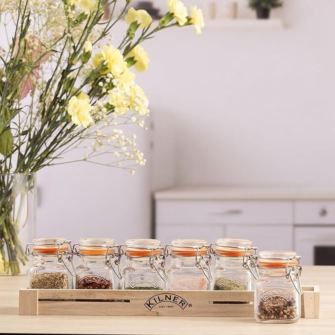 Kilner Klipsli Baharat Kavanozu Seti-70ml