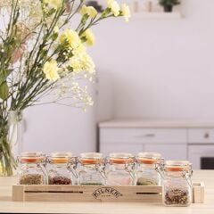 Kilner Klipsli Baharat Kavanozu Seti-70ml