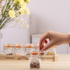 Kilner Klipsli Baharat Kavanozu Seti-70ml