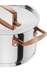 Zwilling Bellasera Tencere Ve Tava Seti | 18/10 Paslanmaz Çelik | 5-Parça