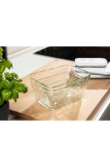 Zwilling Fresh & Save Vakumlu Saklama Kabı Seti, S/M/L / 3-Parça, Borosilikat Cam, Gri