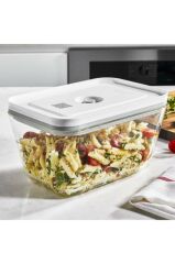 Zwilling Fresh & Save Vakumlu Saklama Kabı Seti, S/M/L / 3-Parça, Borosilikat Cam, Gri