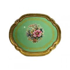 Tirinnanzi Sclairy Oval Orta Tepsi 36x45cm