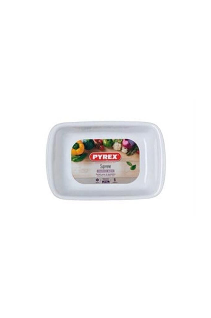 Pyrex Beyaz Fırın Kabı 30 Cm