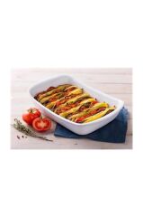 Pyrex Beyaz Fırın Kabı 30 Cm