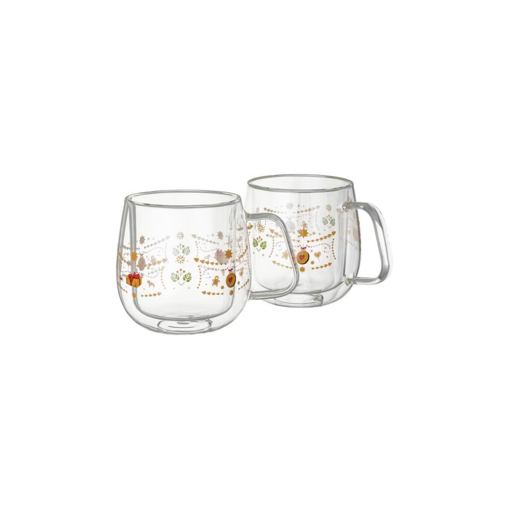 Hutschenreuther Christmas Love Çift Cidarlı 350ml Cappuccino Seti- 2 Parça