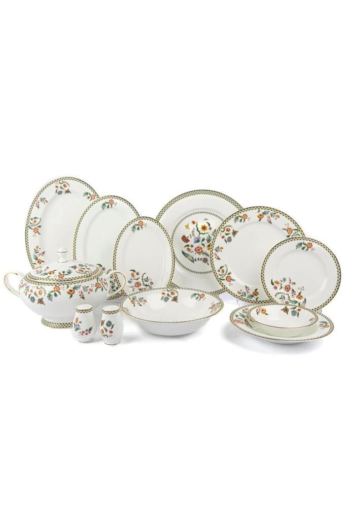 Mikasa Moor Blossom 74 Parça Yemek Takımı 12 Kişilik