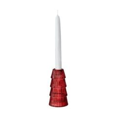 Hutschenreuther Christmas Love 12cm Cam Şamdan-Kırmızı