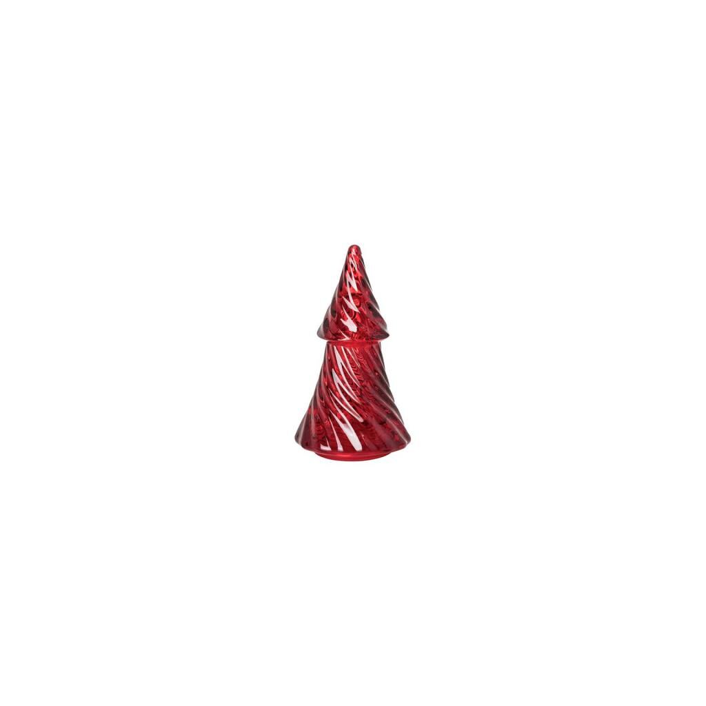 Hutschenreuther Christmas Love 11cm Cam Figür Ağaç-Kırmızı