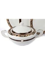 Mikasa Moor Leo 74 Parça Yemek Takımı 12 Kişilik