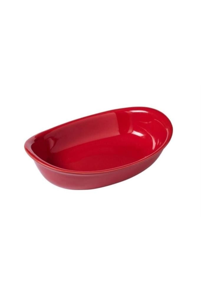 Pyrex Oval Kırmızı Fırın Kabı 31 Cm