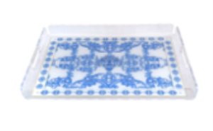 Lucky Art Florance Pleksi Tepsi 40x30cm