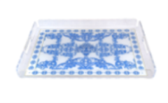 Lucky Art Florance Pleksi Tepsi 40x30cm