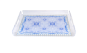 Lucky Art Florance Pleksi Tepsi 36x26cm