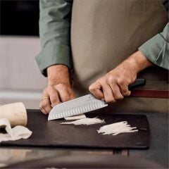 Victorinox Santoku Bıçağı,Kanallı Ağ.,Blisterli
