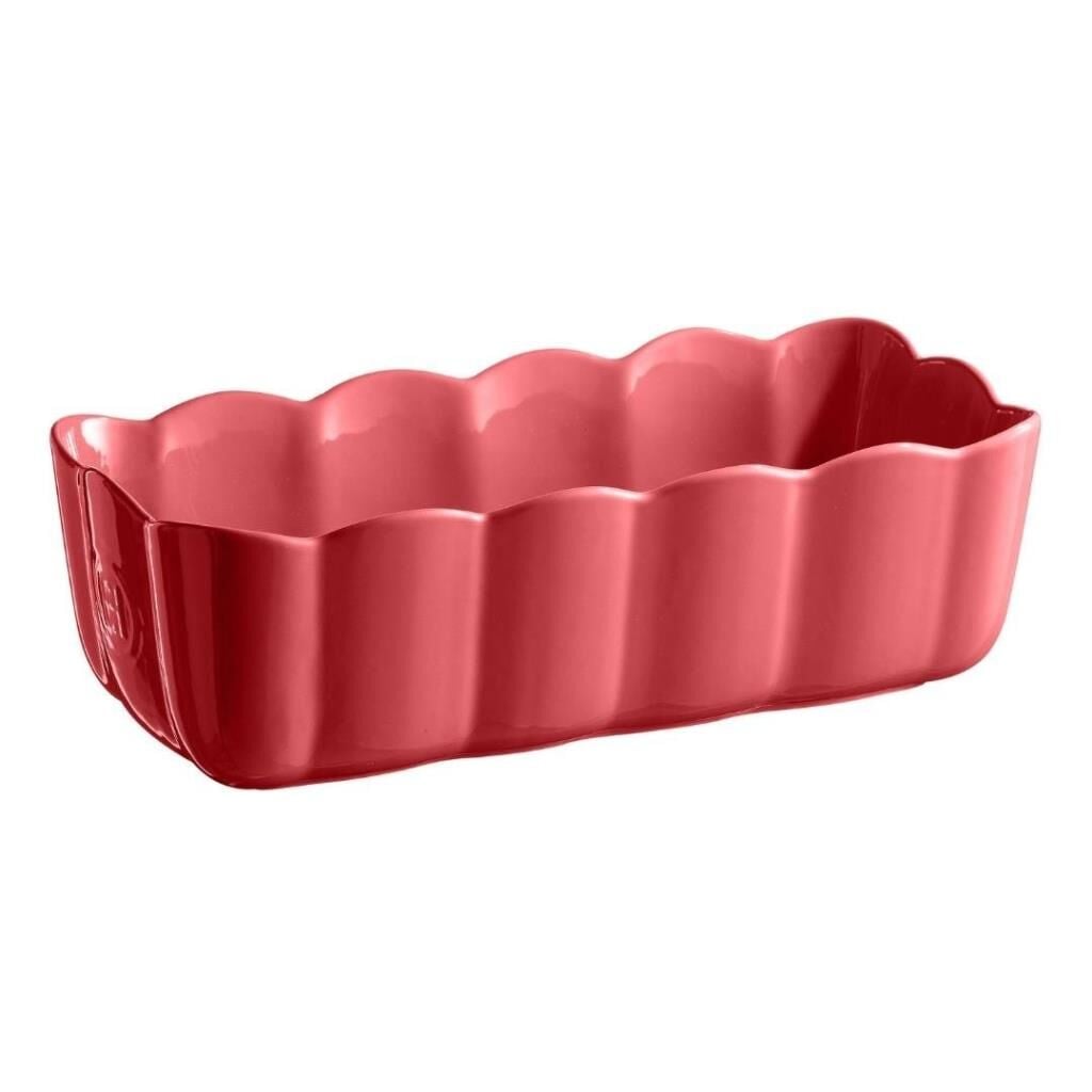 Emile Henry Madeleine Fırın Kabı Baton 9 x 13,5 x 29 cm Pembe