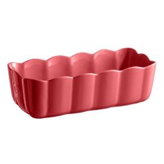 Emile Henry Madeleine Fırın Kabı Baton 9 x 13,5 x 29 cm Pembe
