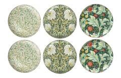 Lucky Art Sylva Porselen 20cm 6lı Tatlı Tabağı