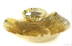 Mikasa Moor Gold Kaplama Servis Tepsisi