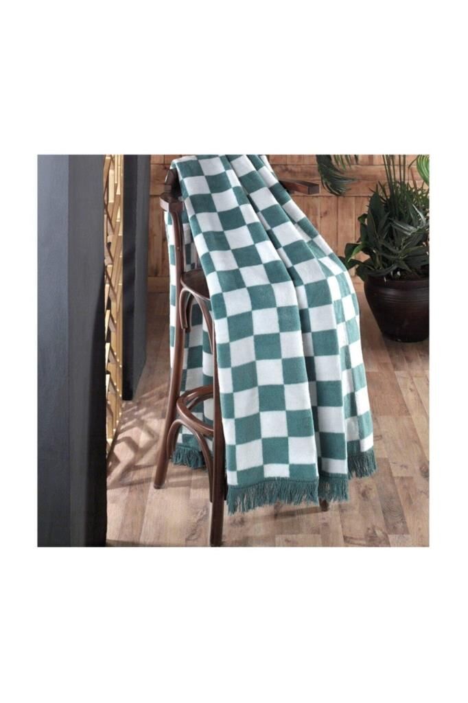 Sarev Pisa V4 Pamuk Battaniye Çift Kişilik