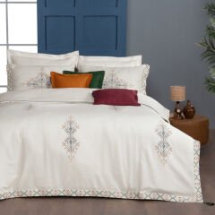 Sarev Umay Çift Kişilik %100 Pamuk Saten ''300 TC'' Nevresim Takımı