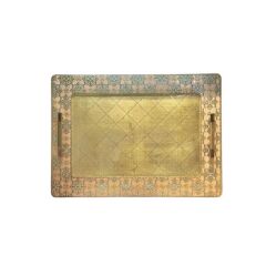 Lucky Art Levanzo Kulplu Tepsi 42x30cm