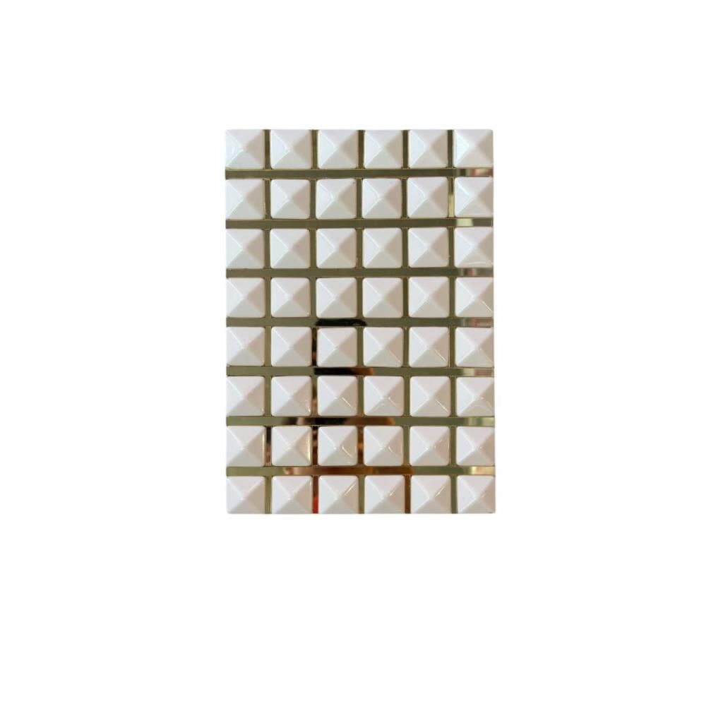 Mikasa Moor Dikdörtgen Gold Çizgili Kutu