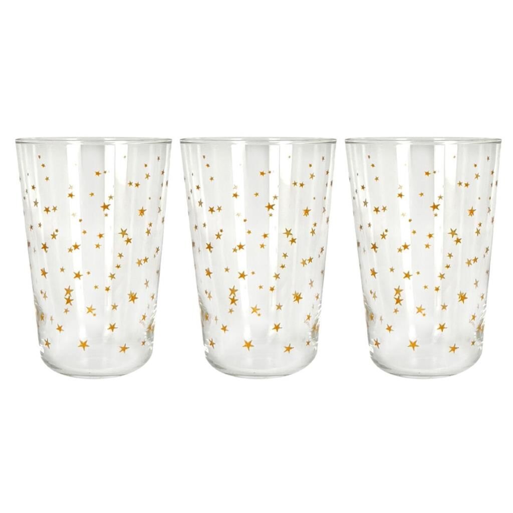 Cerve Gold Sky Meşrubat Bardağı 3 Parça Set 400 Cc