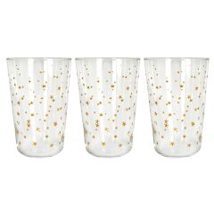 Cerve Gold Sky Meşrubat Bardağı 3 Parça Set 400 Cc