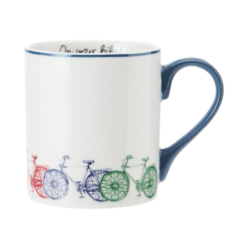Mikasa Fine China Bisiklet Desenli Kupa 280ml